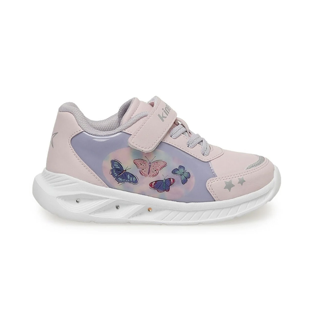 Kinetix Clio Jr 3Pr Çocuk Patik Spor Ayakkabı Pembe Beyaz