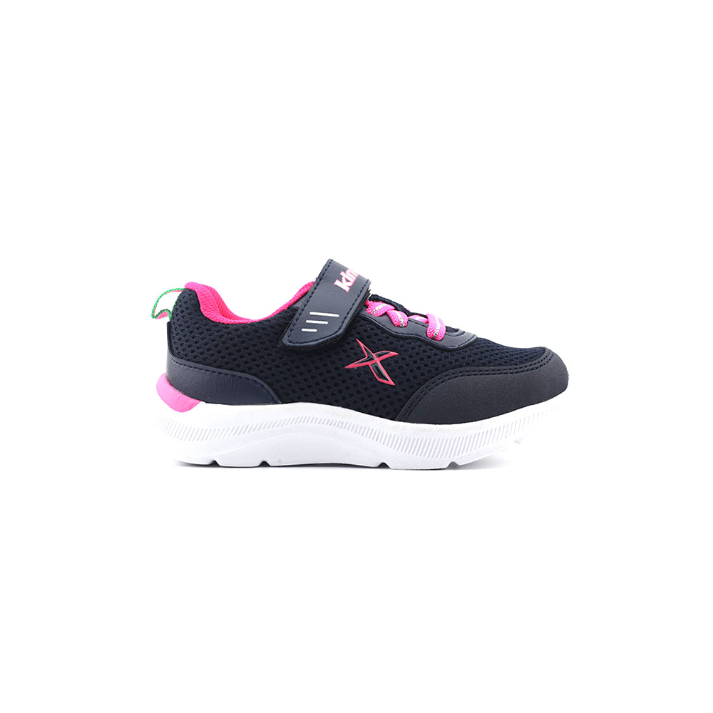 Kinetix Pitan Mesh 1Fx Kız Çocuk Sneaker Spor Ayakkabı Lacivert Neon Fuşya