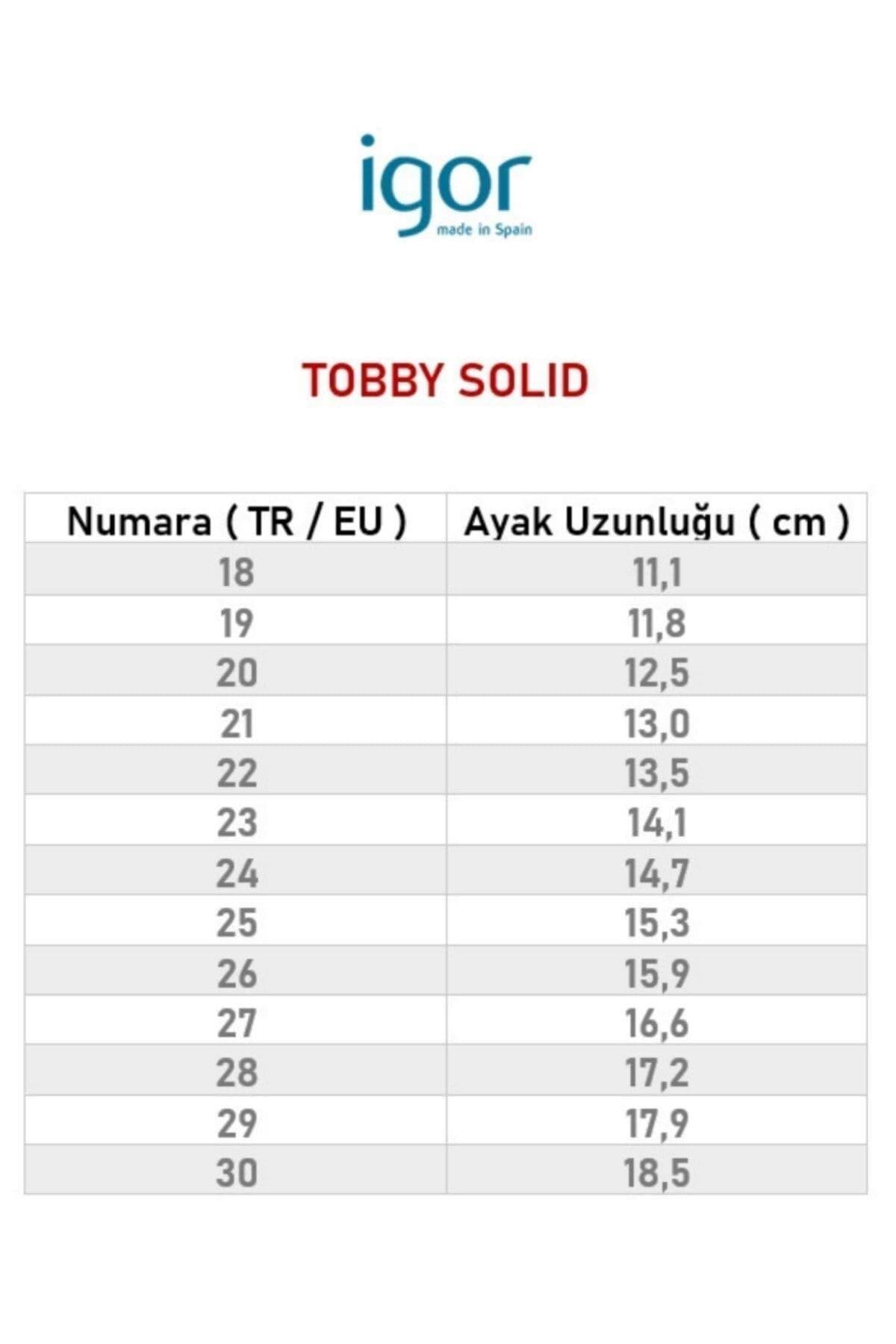 İgor Tobby Gloss Love Çocuk Sandalet