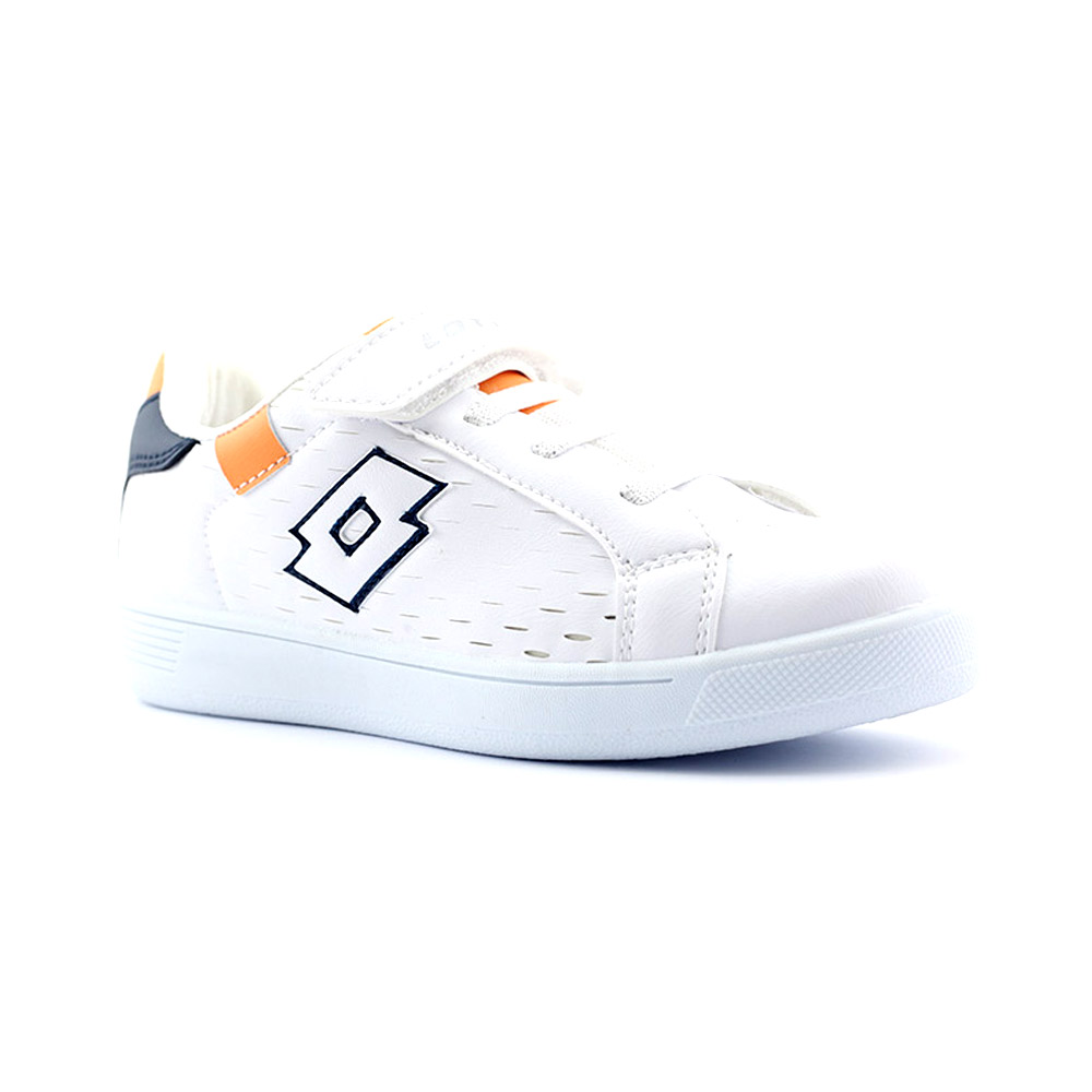 Lotto Walker B Ps 6Fx Çocuk Sneaker Spor Ayakkabı Mavi Beyaz