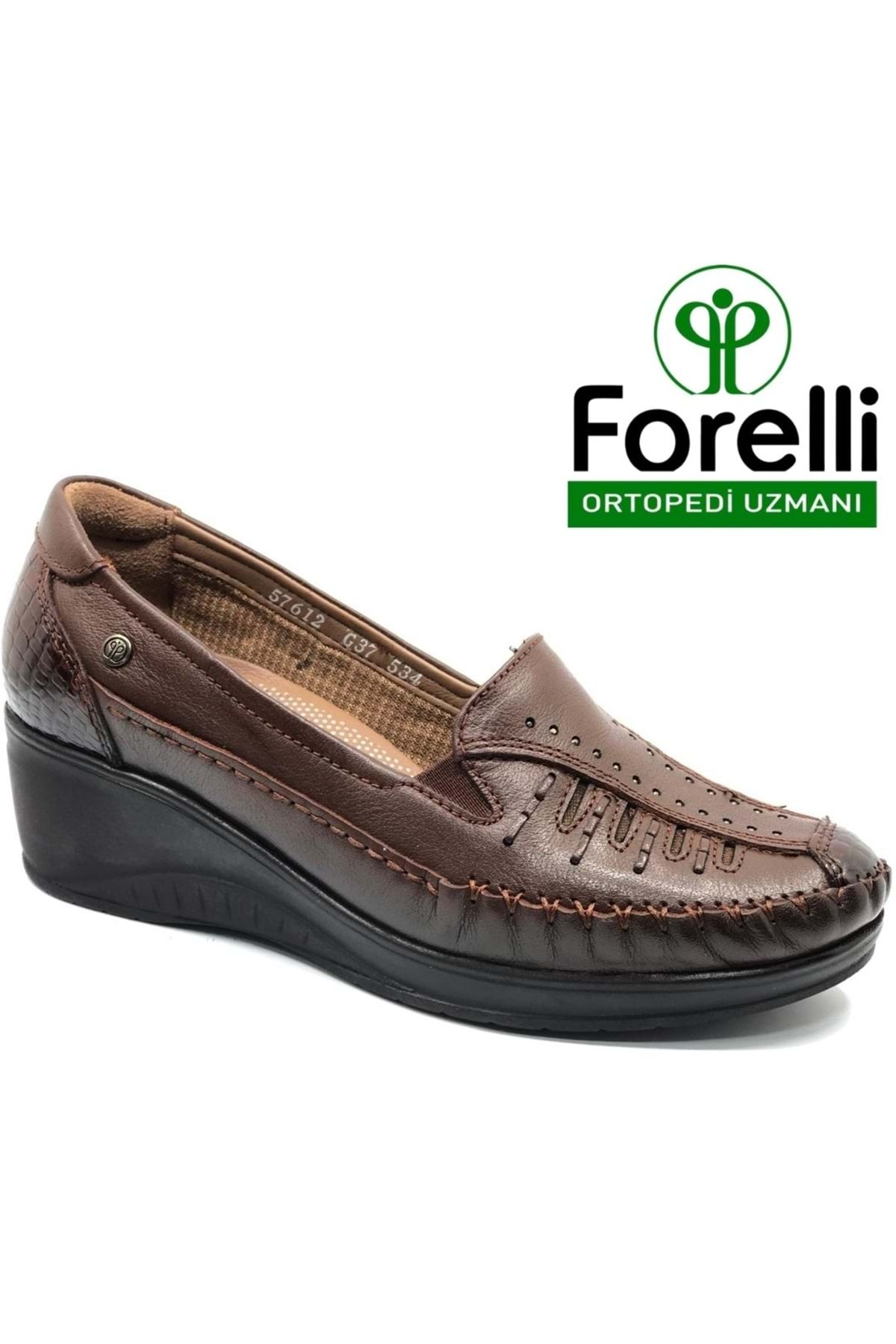 Forelli Sahra Anatomik Hakiki Deri Kadın Ayakkabı