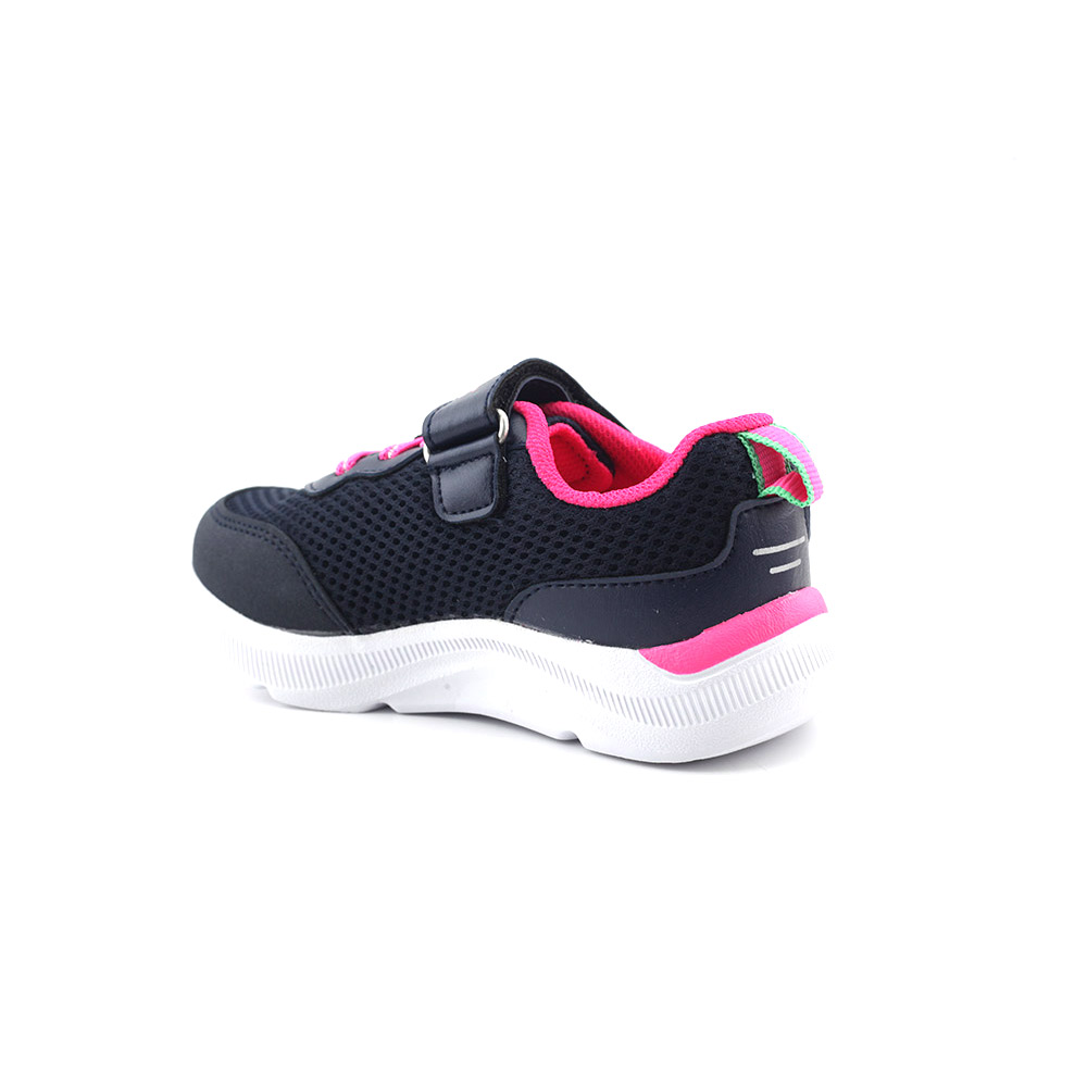 Kinetix Pitan Mesh 1Fx Kız Çocuk Sneaker Spor Ayakkabı Lacivert Neon Fuşya