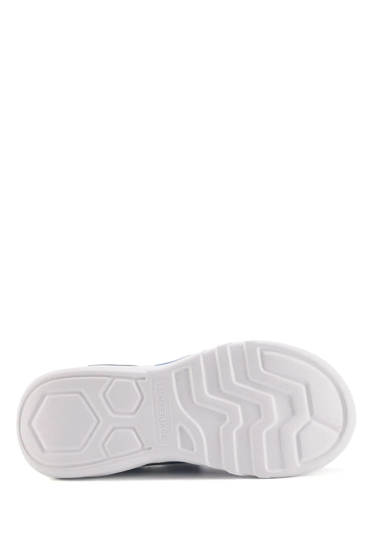 Lumberjack Micra 3Pr Erkek Çocuk Sneaker Spor Ayakkabı Mavi Neon Yeşil