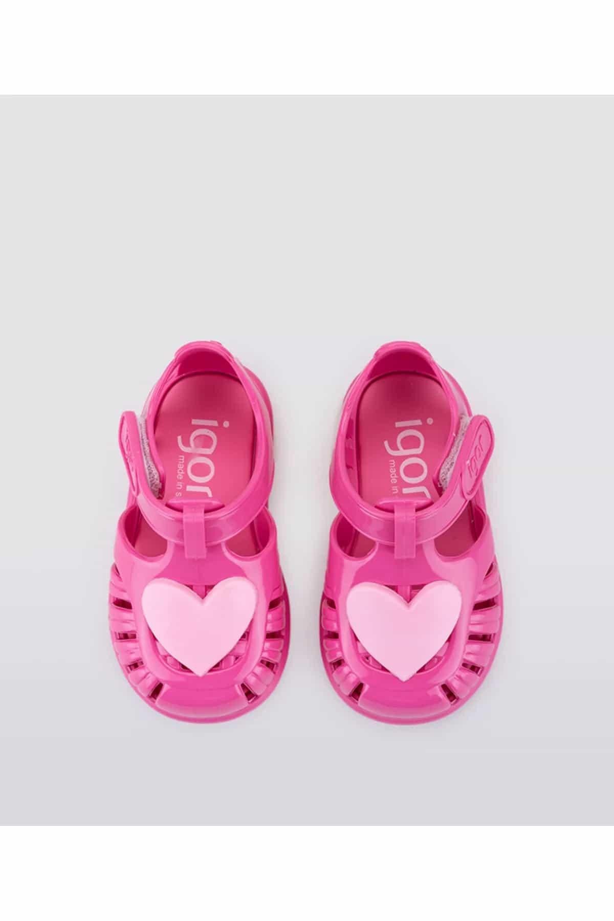 İgor Tobby Gloss Love Çocuk Sandalet