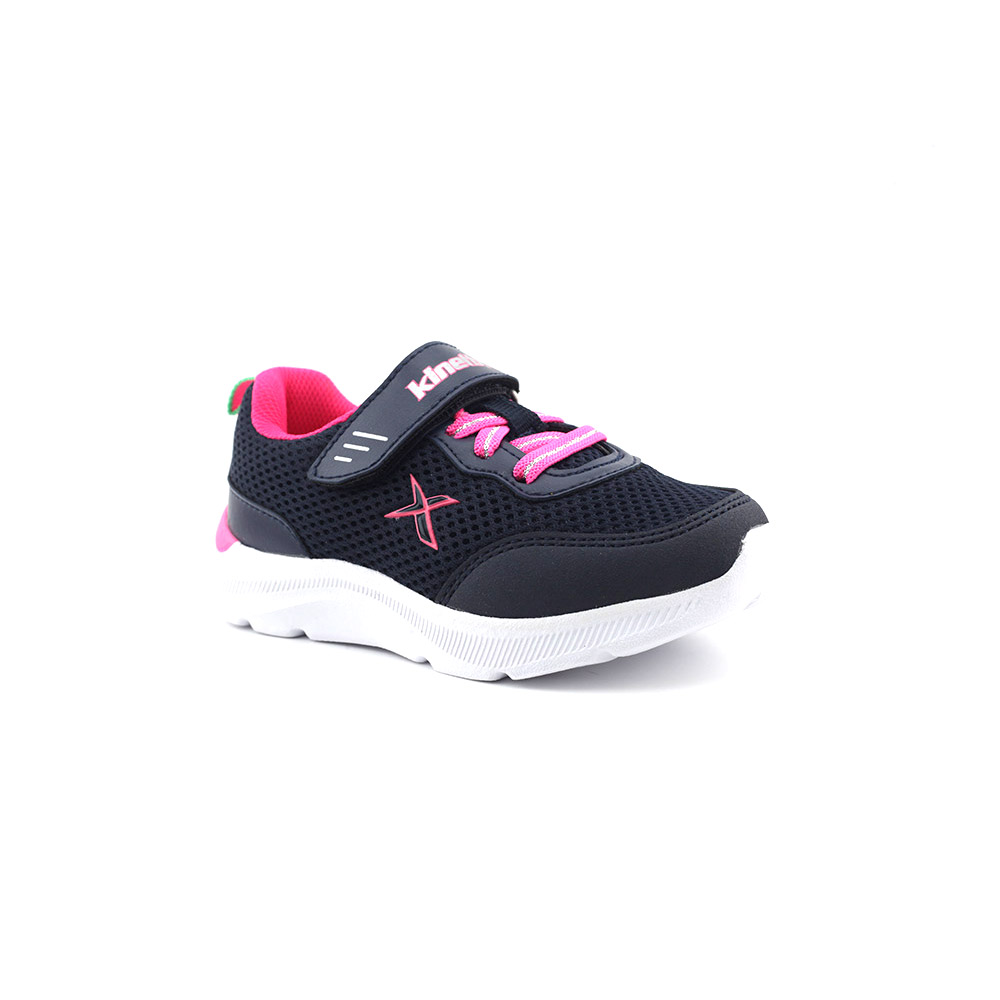 Kinetix Pitan Mesh 1Fx Kız Çocuk Sneaker Spor Ayakkabı Lacivert Neon Fuşya
