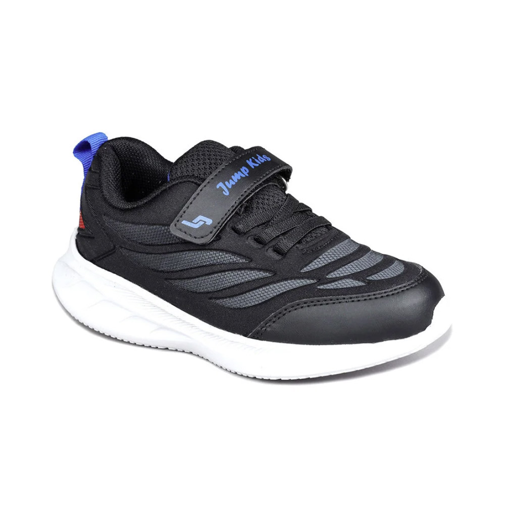 Jump 28105 D Çocuk Sneaker Spor Ayakkabı Siyah Kırmızı