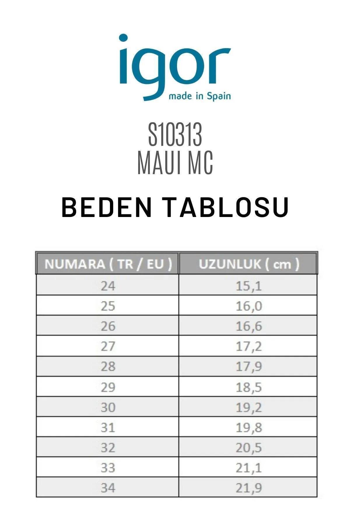İgor Maui Mc Çocuk Sandalet