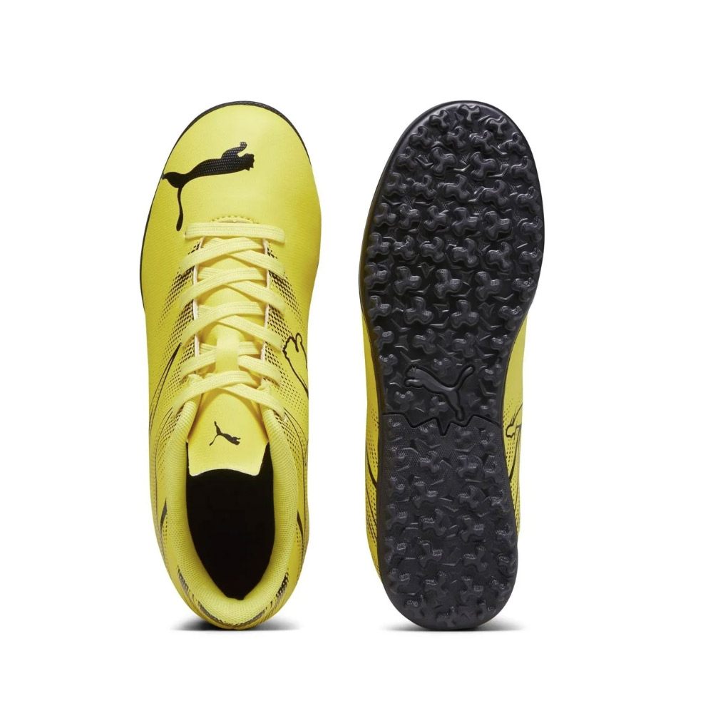 Puma Attacanto Fg/Ag Jr Erkek Çocuk Krampon Ayakkabı Sarı Siyah