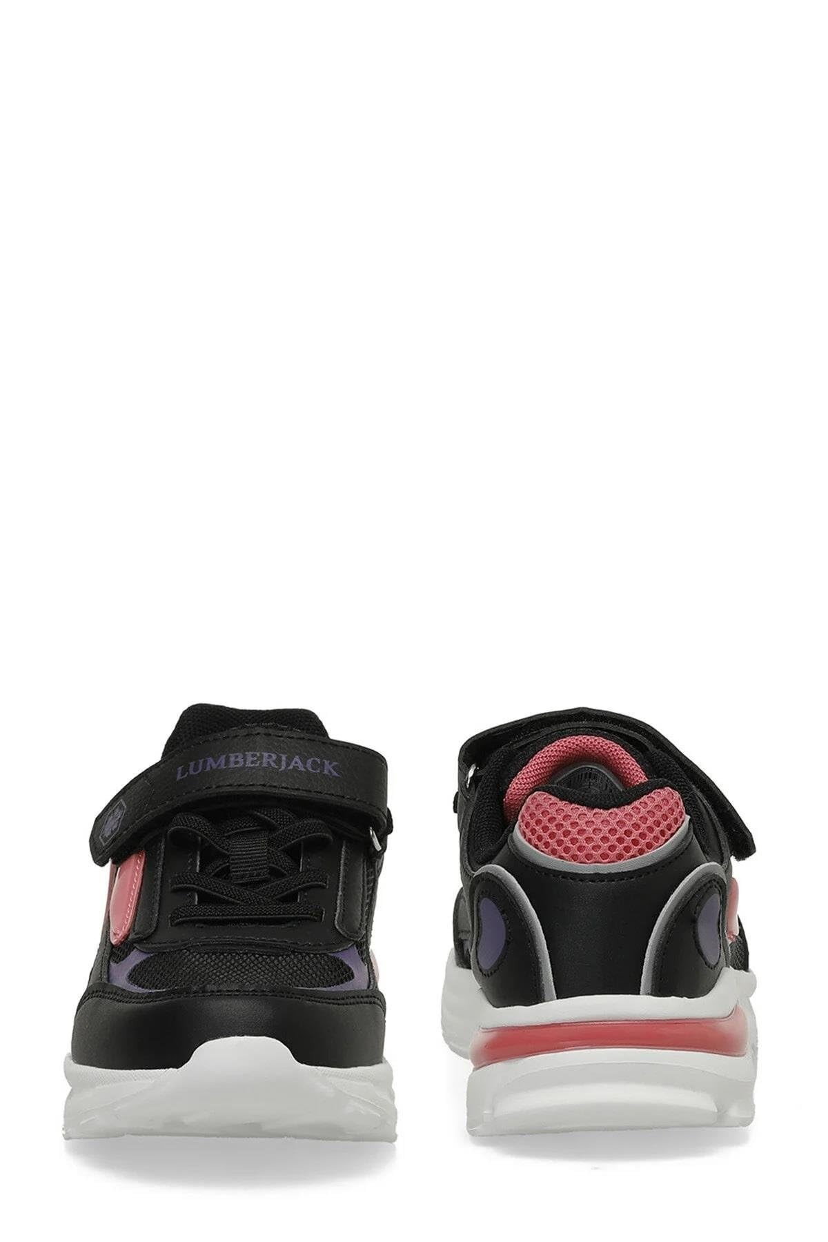 Lumberjack Narina 4x Erkek Çocuk Sneaker Spor Ayakkabı Siyah