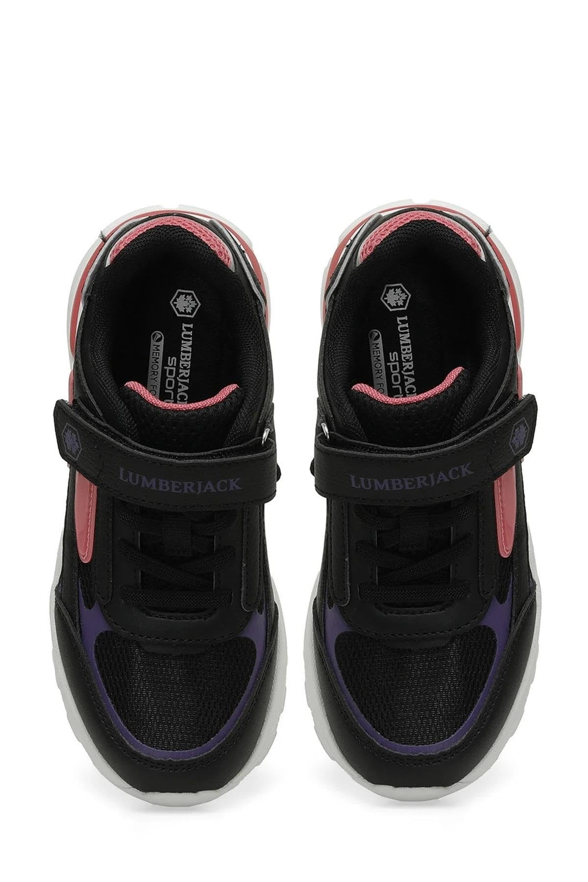 Lumberjack Narina 4x Erkek Çocuk Sneaker Spor Ayakkabı Siyah