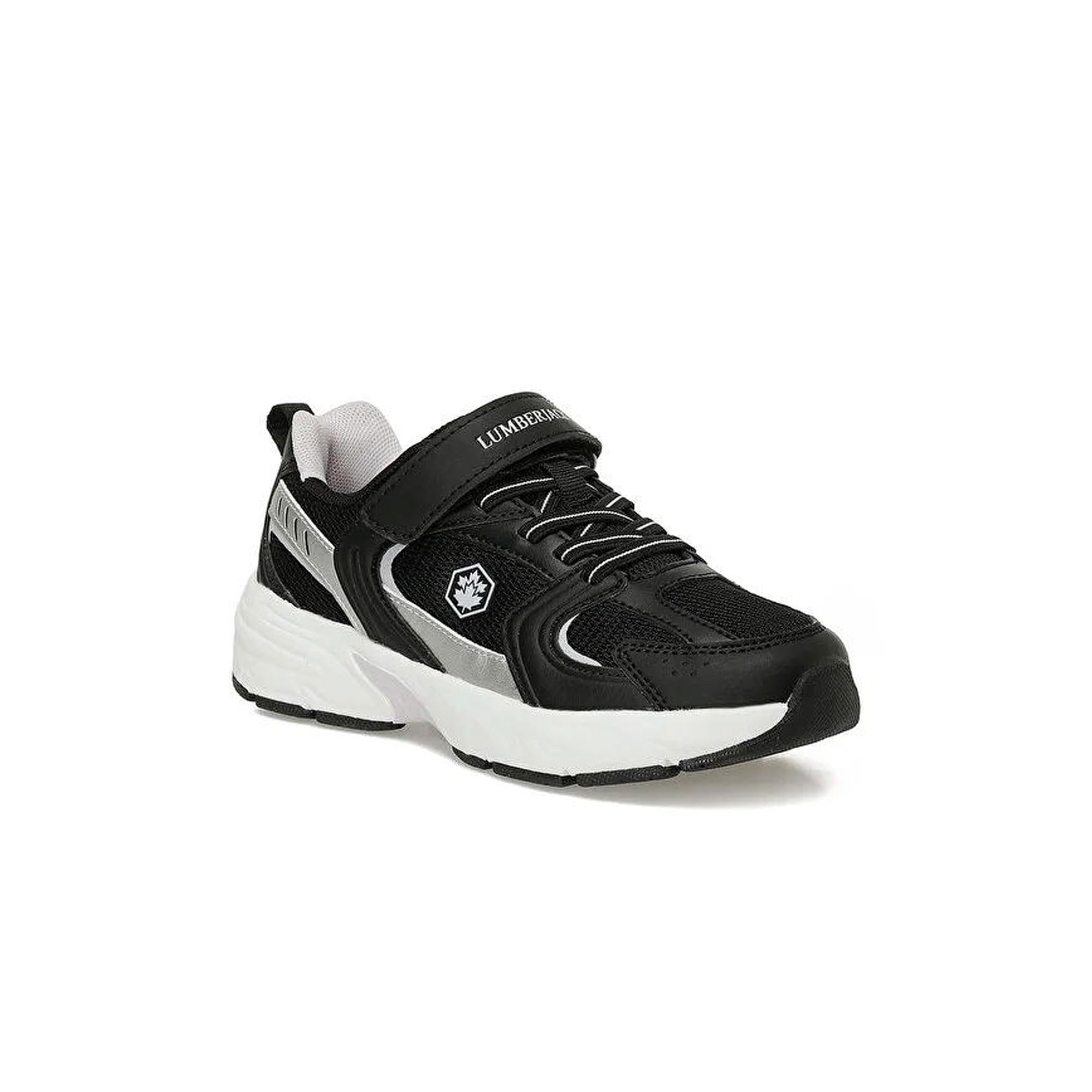Lumberjack Pol Jr. 6Fx Erkek Çocuk Sneaker Spor Ayakkabı Siyah