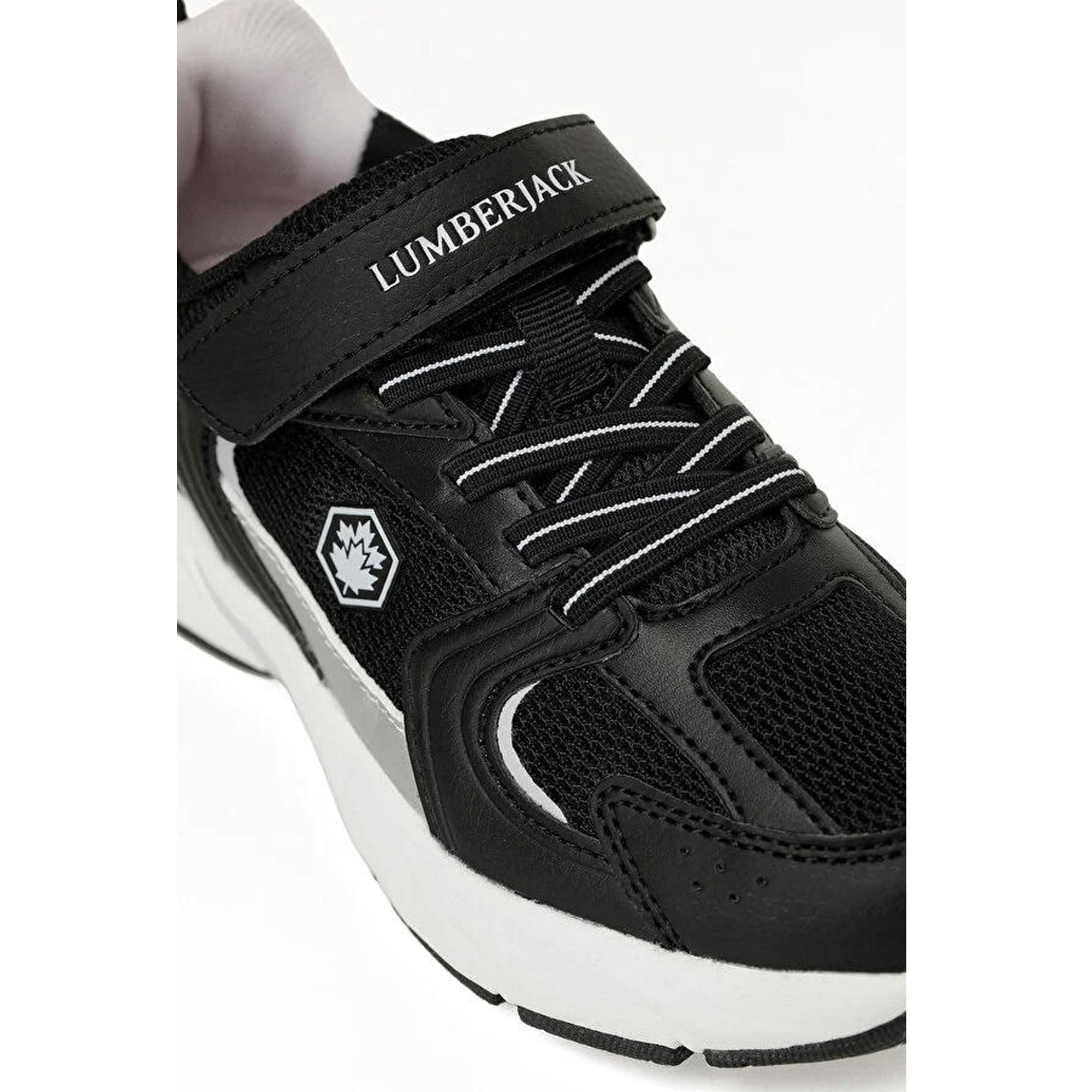 Lumberjack Pol Jr. 6Fx Erkek Çocuk Sneaker Spor Ayakkabı Siyah