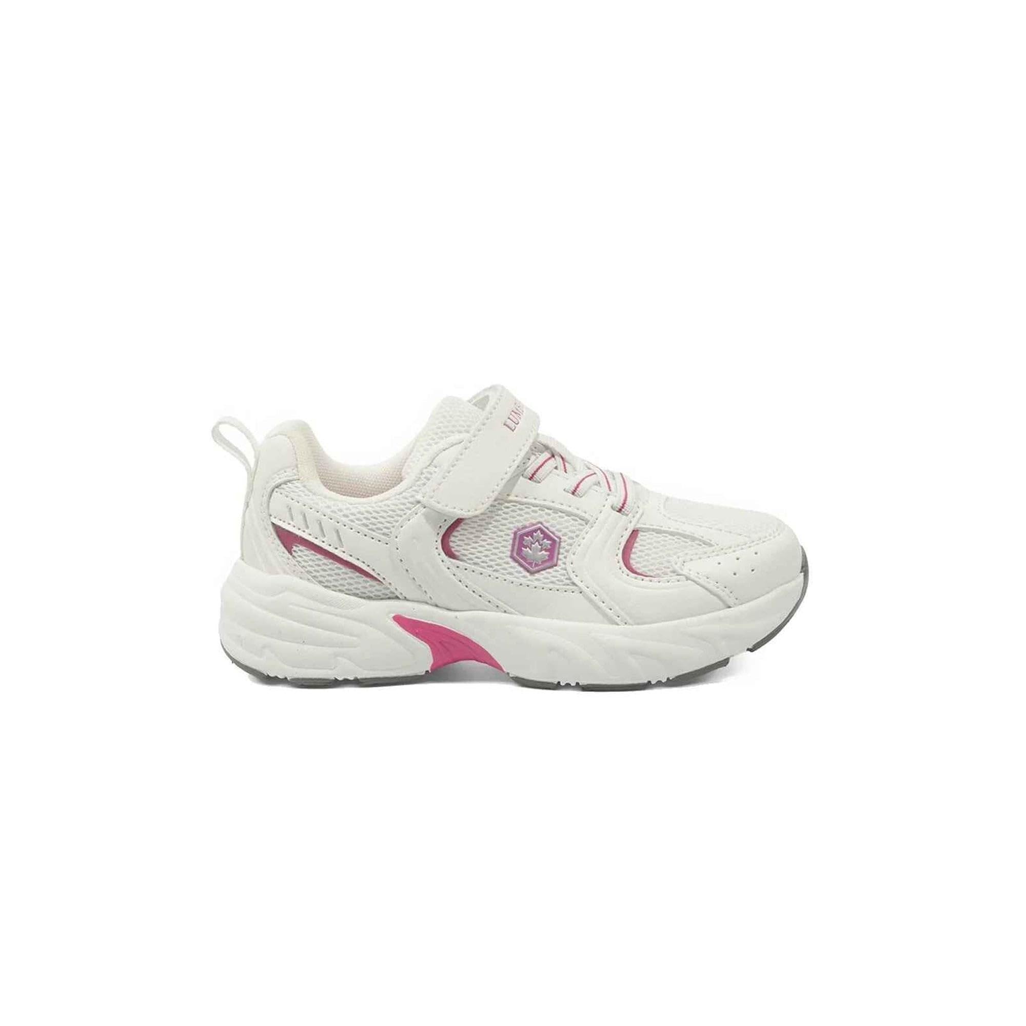 Lumberjack Polita 6Fx Çocuk Sneaker Spor Ayakkabı Beyaz Pembe