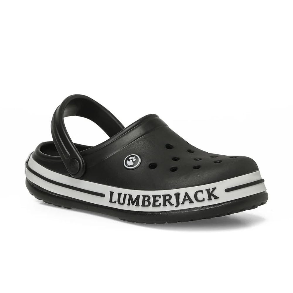 Lumberjack Devon 102250323 6Fx Unisex Terlik Siyah