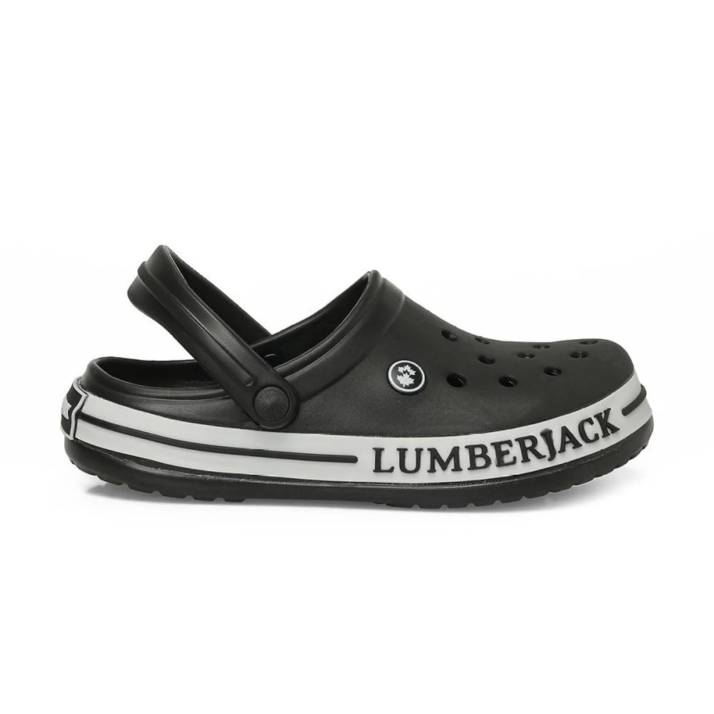 Lumberjack Devon 102250323 6Fx Unisex Terlik Siyah