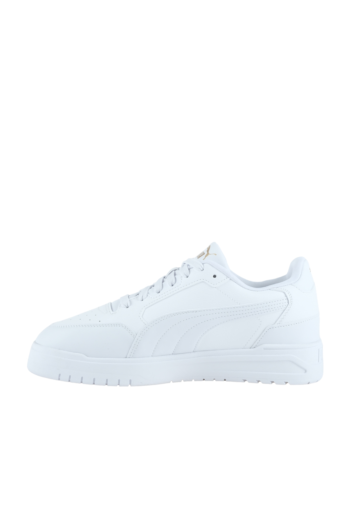 Puma Shuffle Downtown Erkek Spor Ayakkabı Beyaz Altın